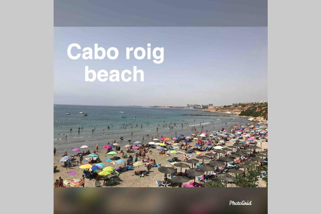 Lovely Apartment In Cabo Roig Near Beach Orihuela Exterior foto