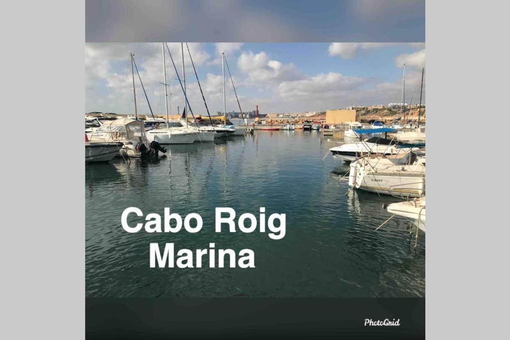Lovely Apartment In Cabo Roig Near Beach Orihuela Exterior foto
